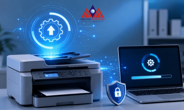 cập nhật firmware cho máy in